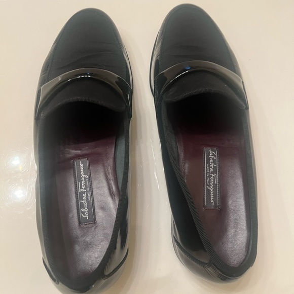 Salvatore Ferragamo black dress shoes size 11 - Picture 13 of 14